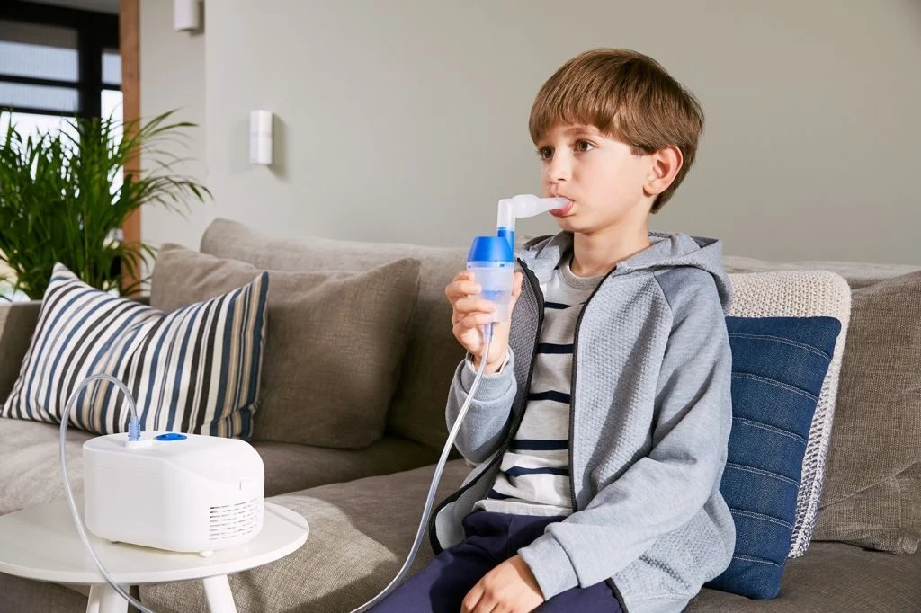 Omron C102 Total inhalator + nosni tuš