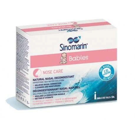 Sinomarin babies bočice za nos 18x5ml