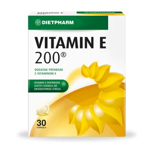Dietpharm vitamin e 200 kapsule, 30 kom