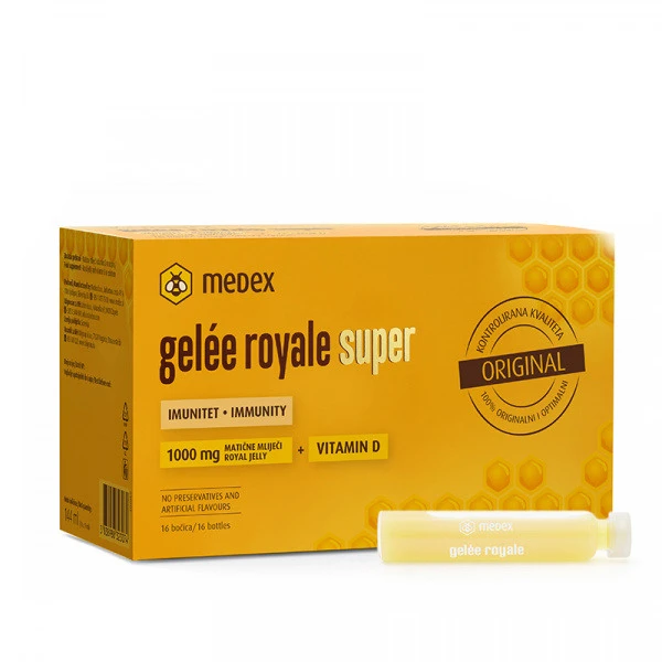 Medex gelee royale super ampule 16 kom