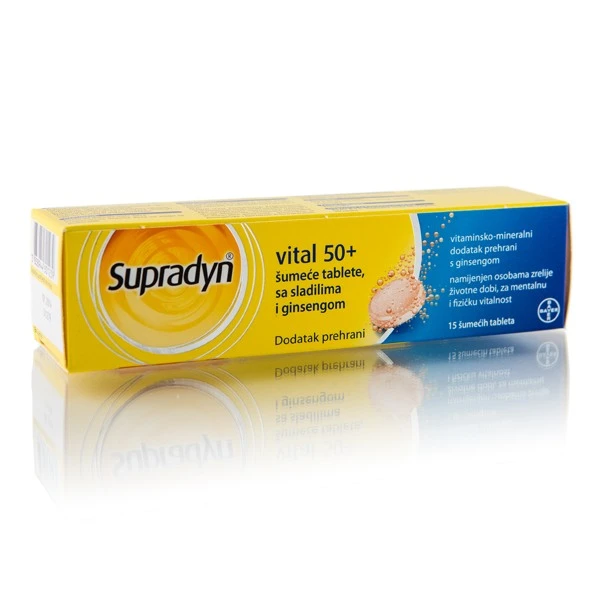 Supradyn vital 50+ šumeće tablete a15