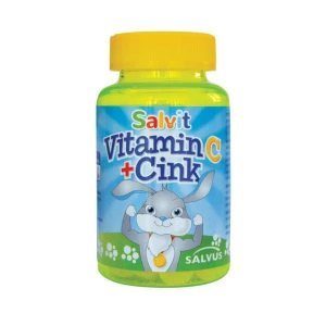 Salvit vitamin c + cink žele bomboni 60 kom