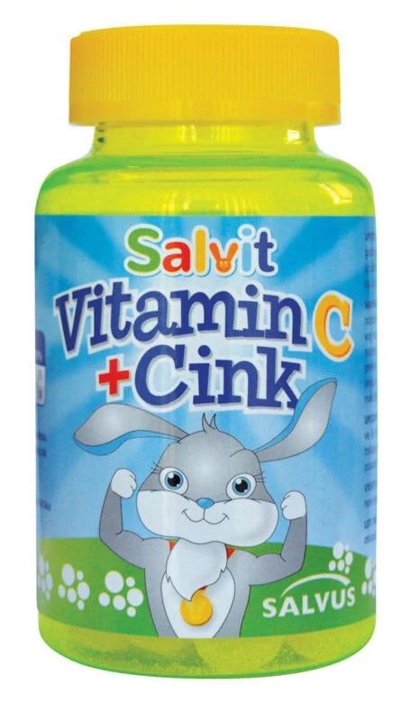 Salvit vitamin c + cink žele bomboni 60 kom