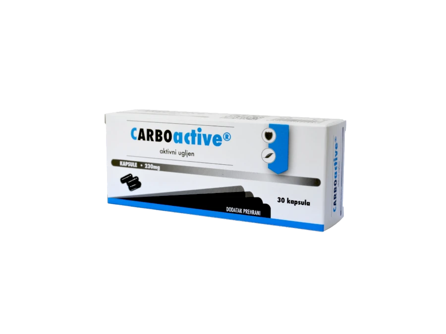 Carboactive kapsule 30x230mg
