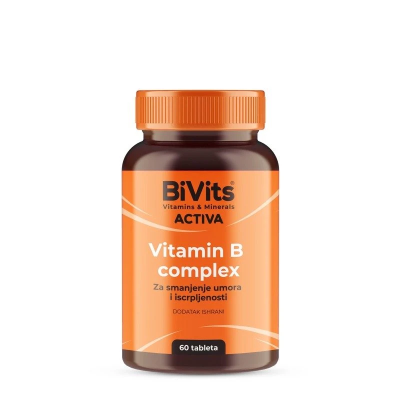 Bivits activa vitamin b complex tbl 60 kom