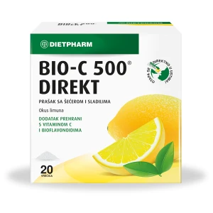 Dietpharm bio-c 500 direkt prašak 20 kom