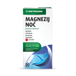 Dietpharm magnezij noć 20 kapsula