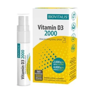 Biovitalis vitamin d3 2000 sprej 20ml