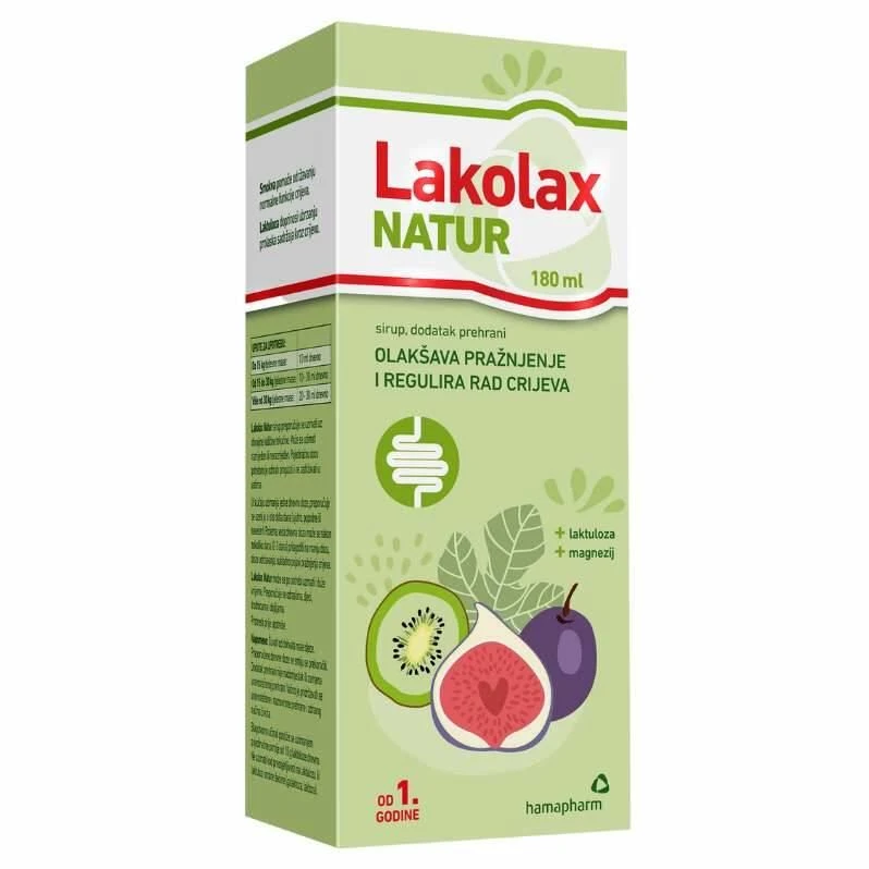 A-hamapharm lakolax natur sirup 180ml