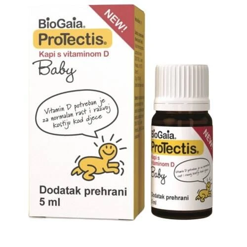 Biogaia protectis baby kapi s vitaminom d3 5ml