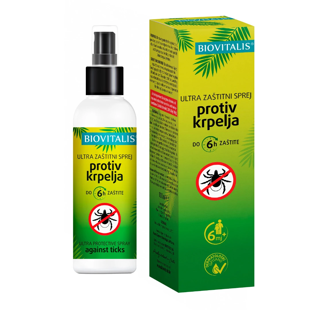 Biovitalis ultra zaštitni sprej protiv krpelja 100ml