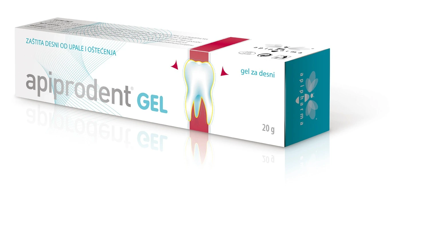 Apipharma apiprodent gel za desni 20g