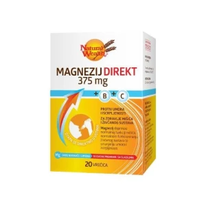 Natural wealth magnezij direkt 375 mg 20 vrećica 