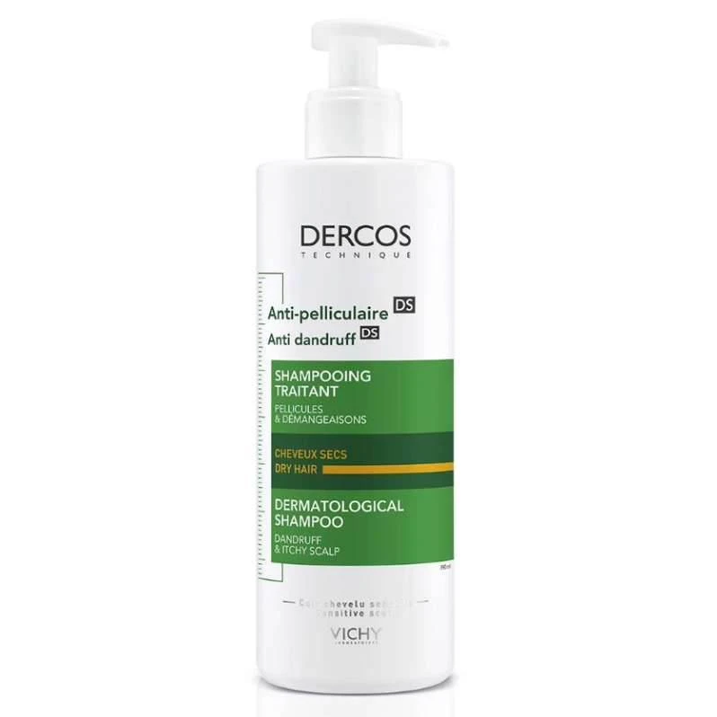 Vichy dercos šampon protiv prhuti ds za suhu kosu 390ml