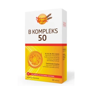Natural wealth b-complex vitamini 30 tableta