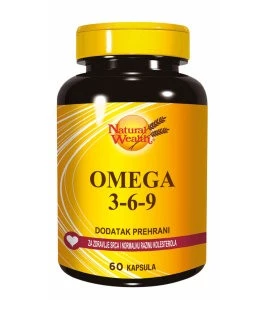 Natural wealth omega 3-6-9 60kapsula