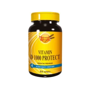 Natural wealth vitamin d 1000 protect 50 kapsula