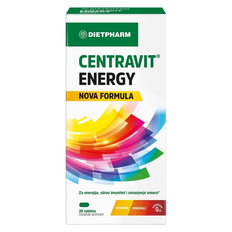 DIETPHARM Centravit Energy, 30 tableta