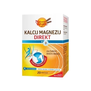Natural wealth kalcij magnezij direkt + d 20 vrećica