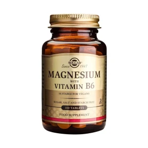 Solgar magnezij s vitaminom b6 100 tableta