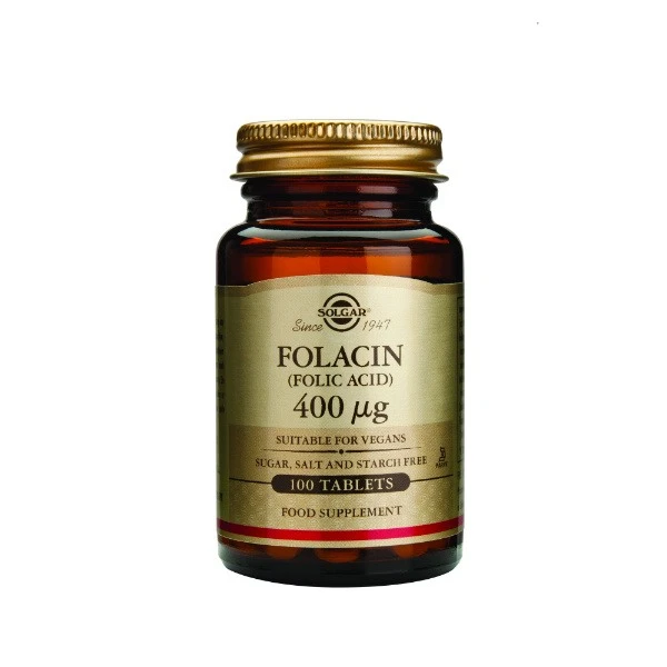 Solgar folna kiselina 400 mcg 100 tableta