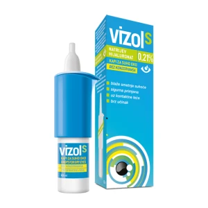 Vizol s 0,21% kapi za oči 10ml