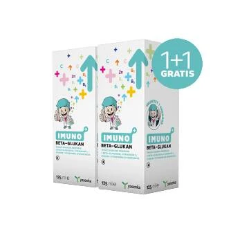 A yasenka imuno beta-glukan tekući dodatak prehrani 1+1