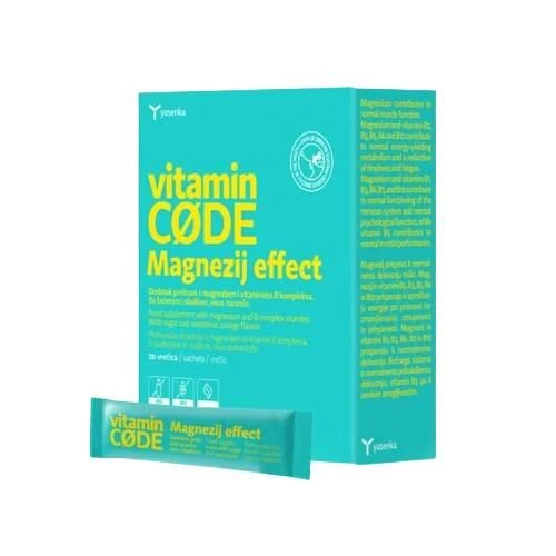 A yasenka vitamin code magnezij effect 375, 20 vrećica