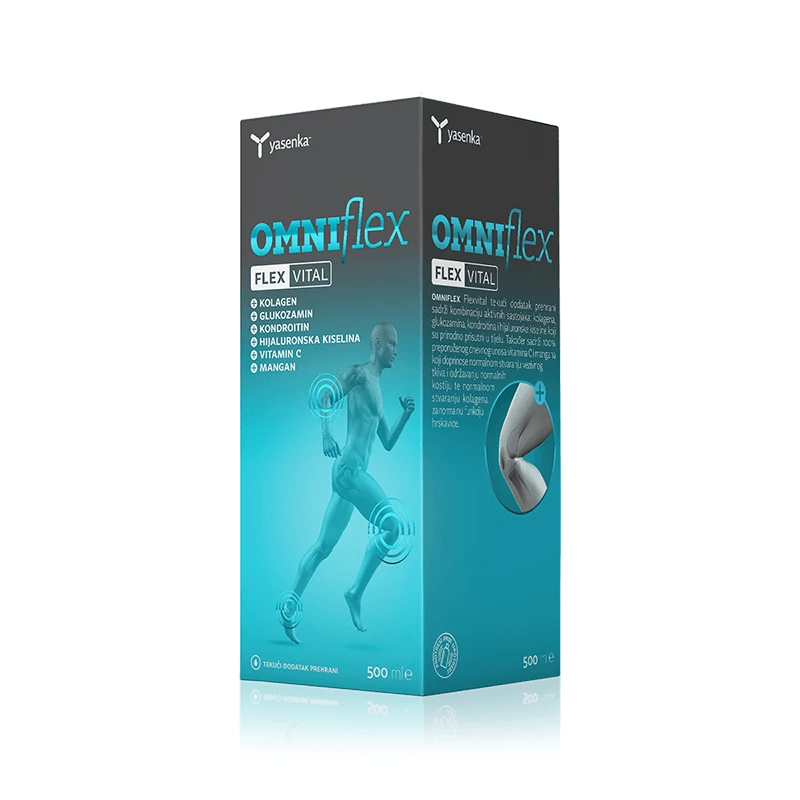 A yasenka omniflex flexvital, tekući dodatak prehrani 500ml