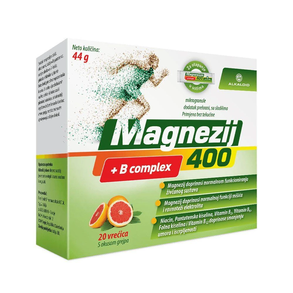 Magnezij 400 + b complex