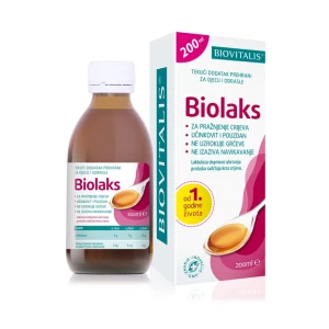 Biovitalis biolaks tekući dodatak prehrani 200ml